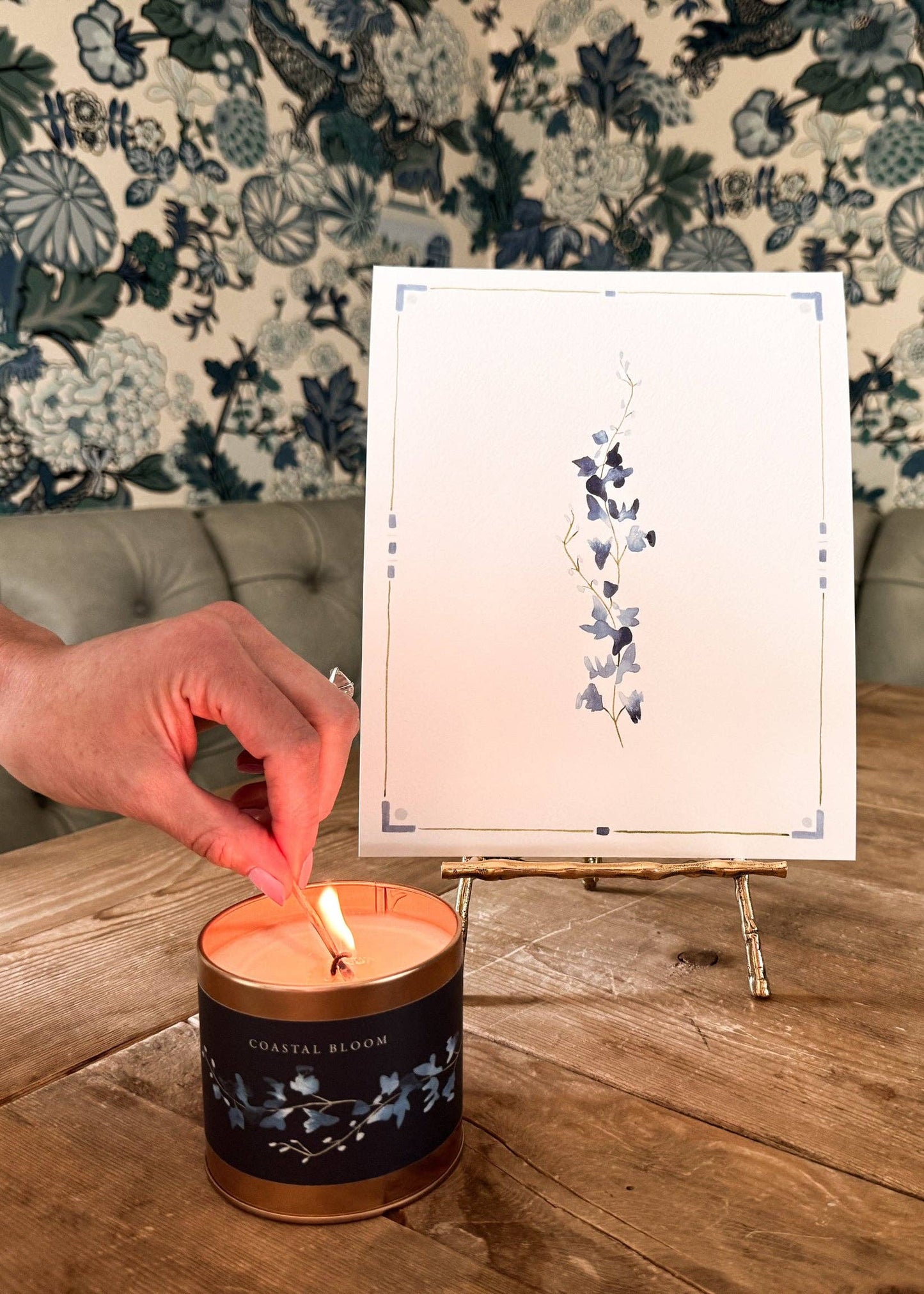Minot - Coastal Bloom - Luxury Non-toxic Soy Candle