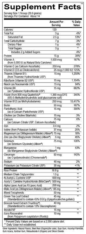 MitoCORE Powder Strawberry