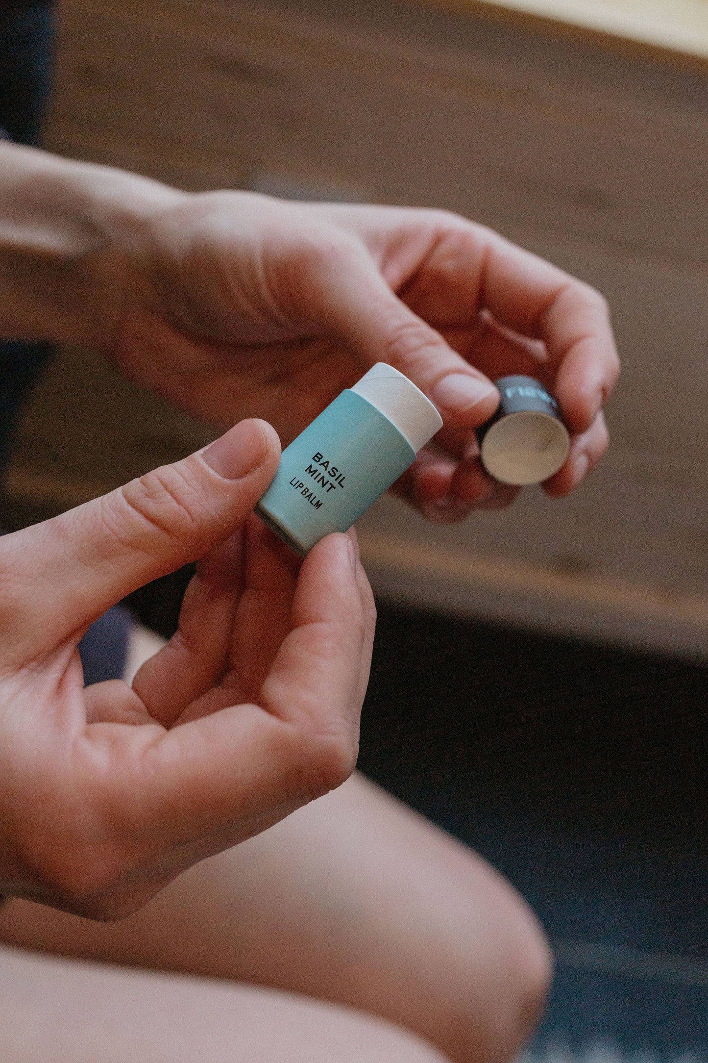 Basil Mint Organic Lip Balm
