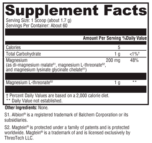 OptiMag Neuro, Unflavored