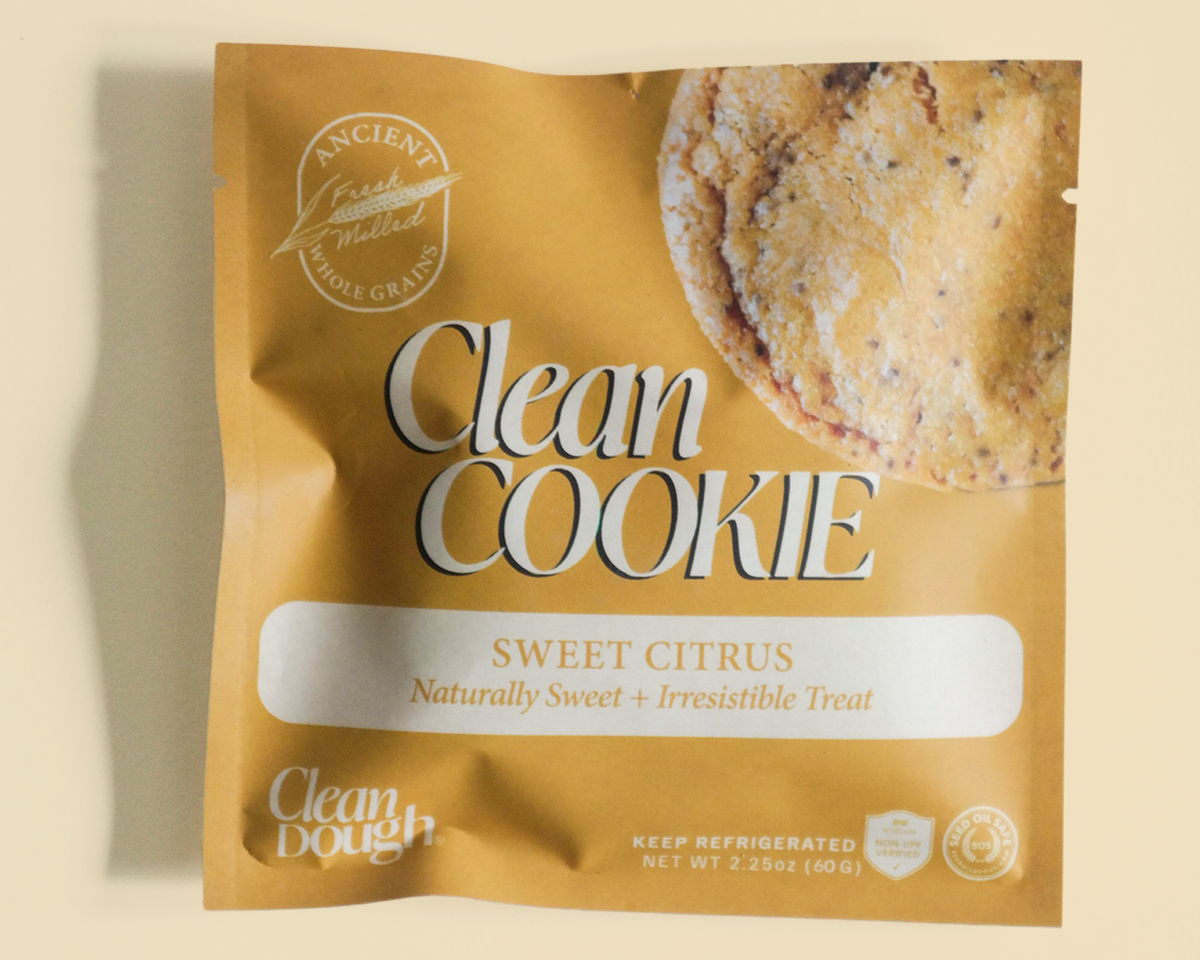Meyer Lemon Clean Cookie by Clean Dough