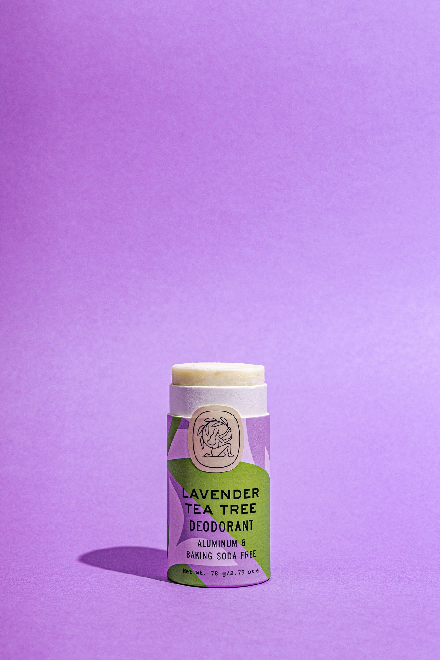 Lavender Tea Tree Deodorant / 2.75 oz Biodegradable Stick🪻