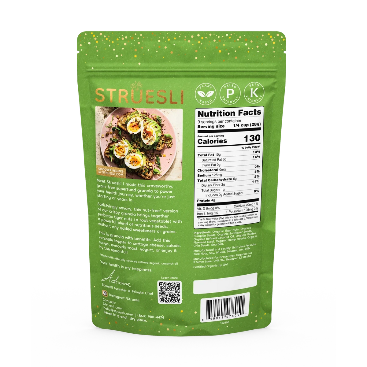 Granola Redefined, Savory & Seed