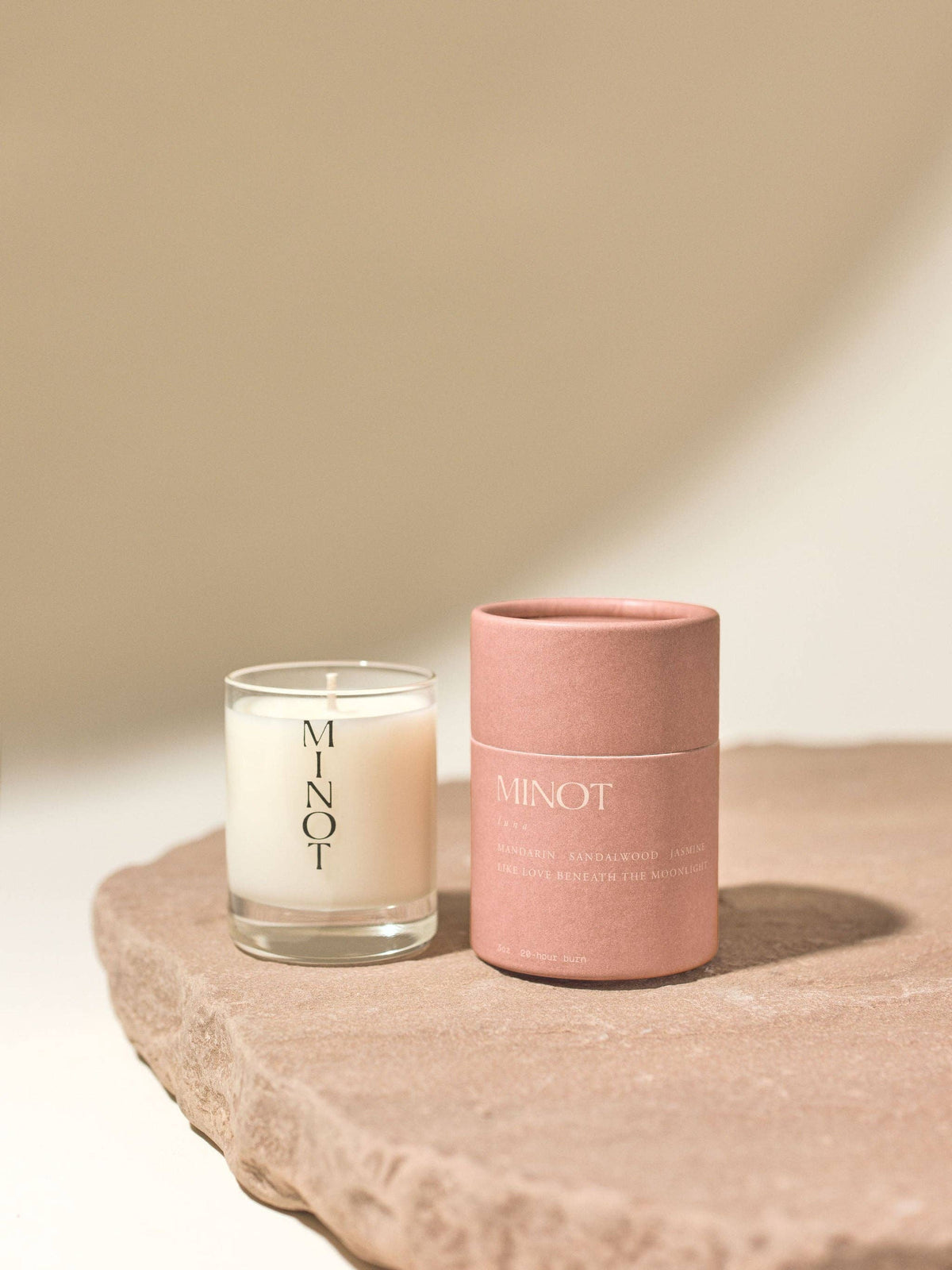 Luna Luxury Non-toxic Soy Candle, Mini