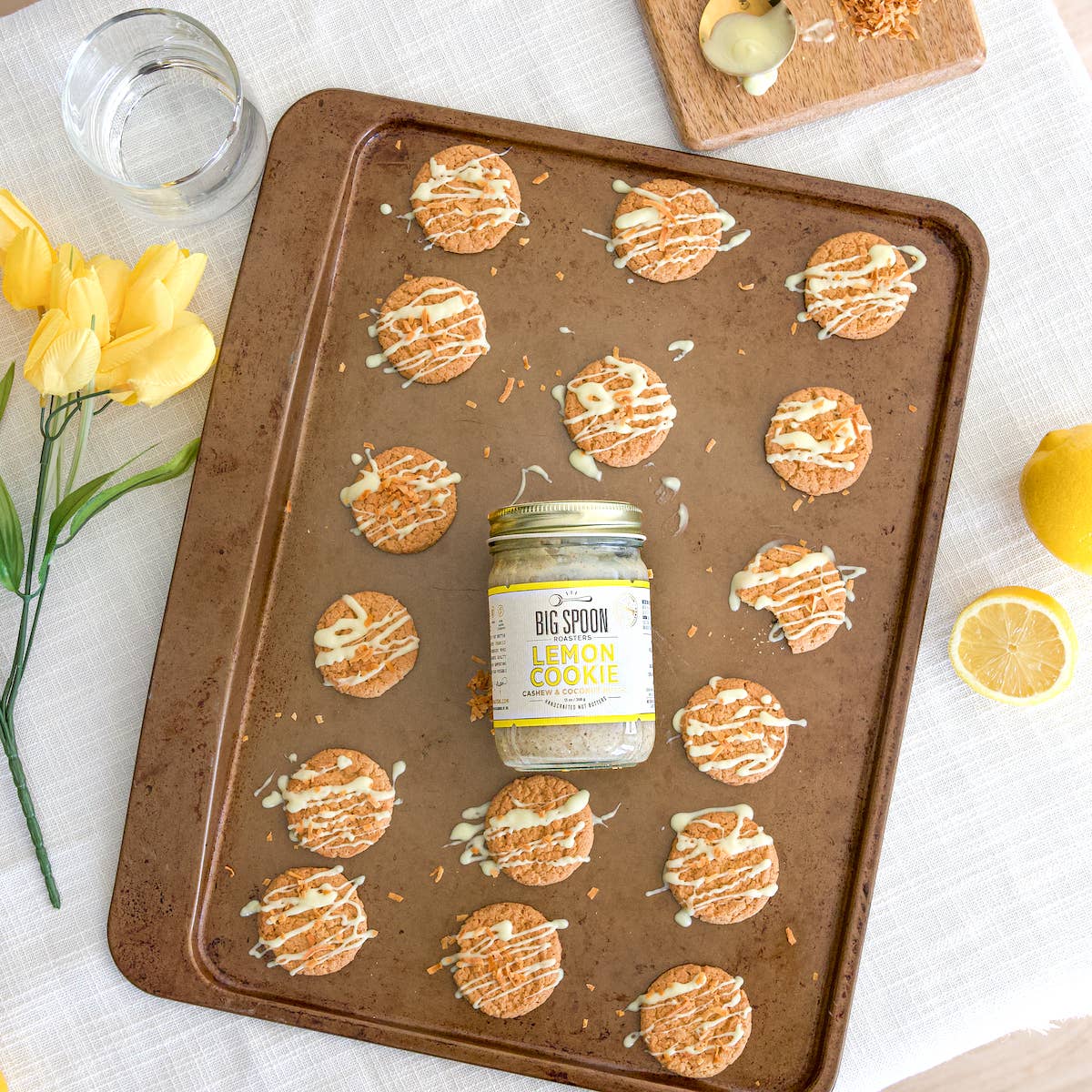 Big Spoon Roasters - Lemon Cookie Cashew & Coconut Butter: 3oz Jar