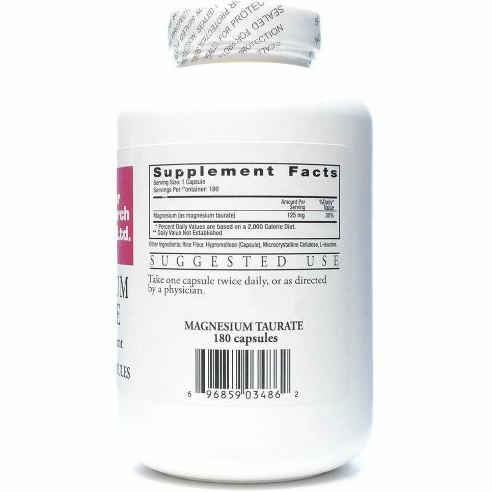 Magnesium Taurate 125 mg (180 caps)