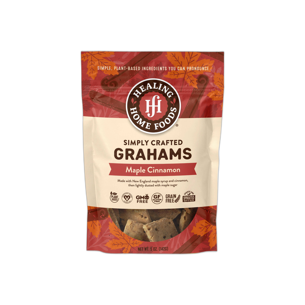Grahams, Baked Maple Cinnamon (5 oz) - Healing Home Foods