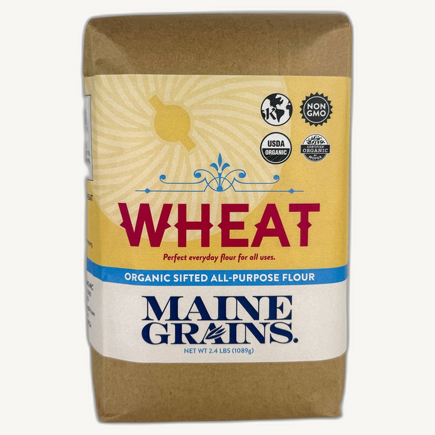 Maine Grains Organic Sifted All-Purpose Wheat Flour (2.4 lbs)