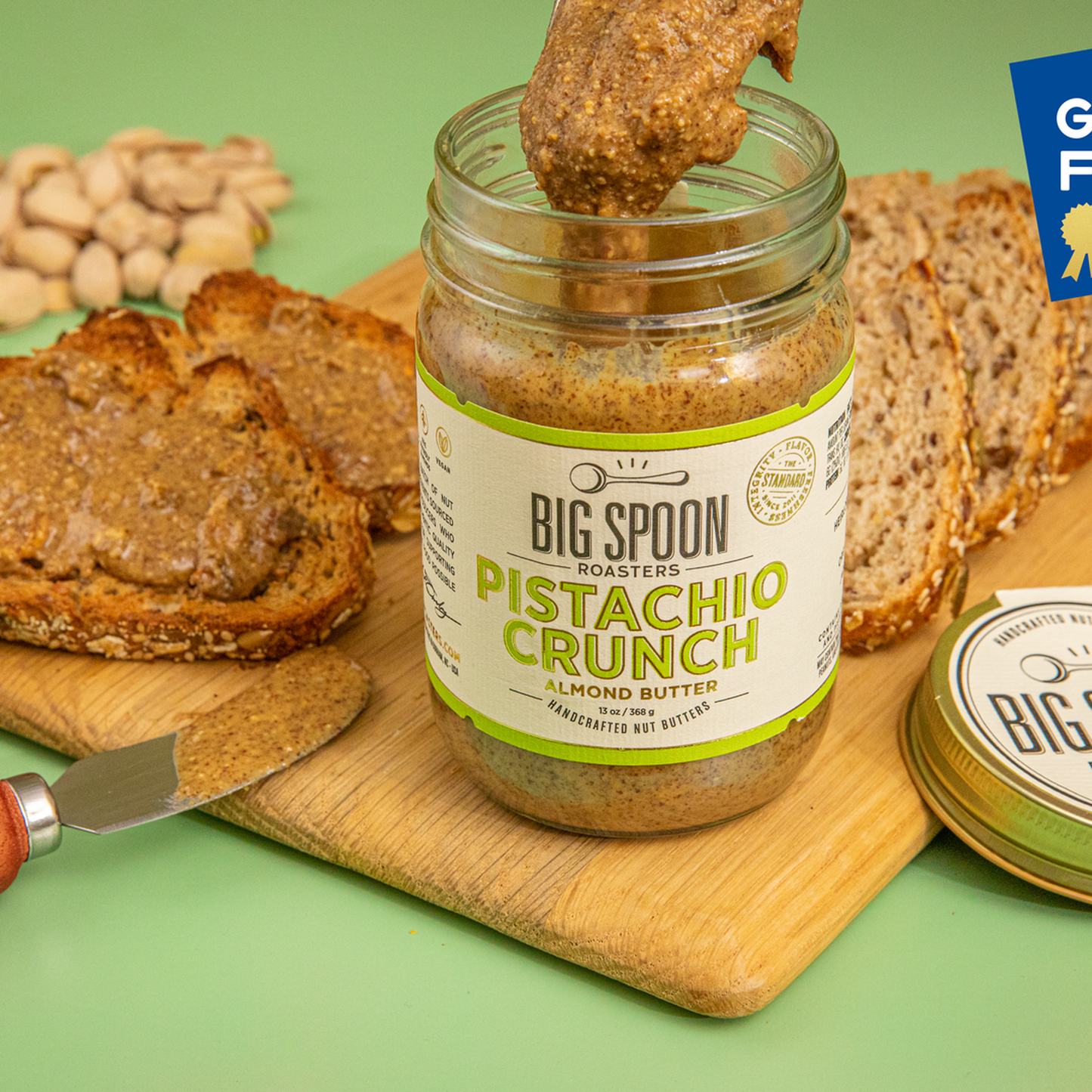 Almond Butter - Pistachio Crunch