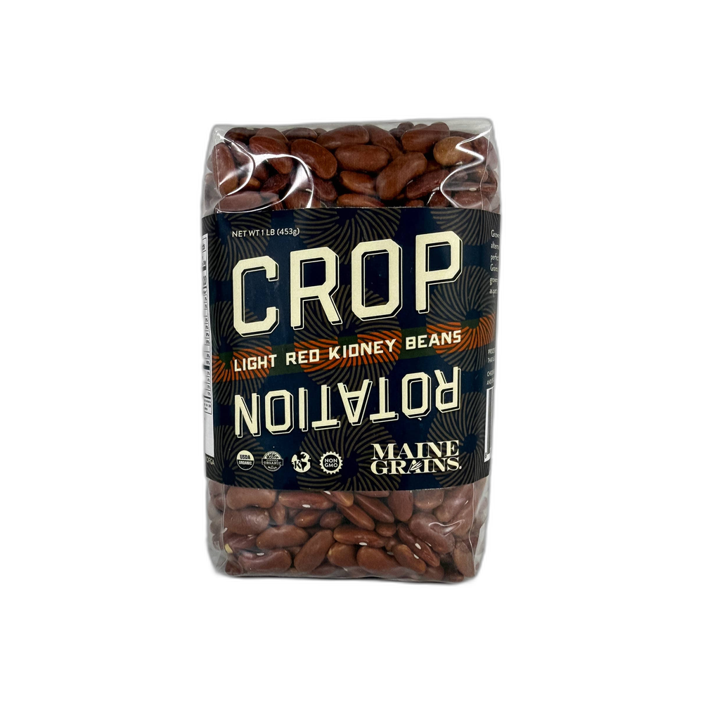 Maine Grains Organic Light Red Kidney Beans (1 lb)