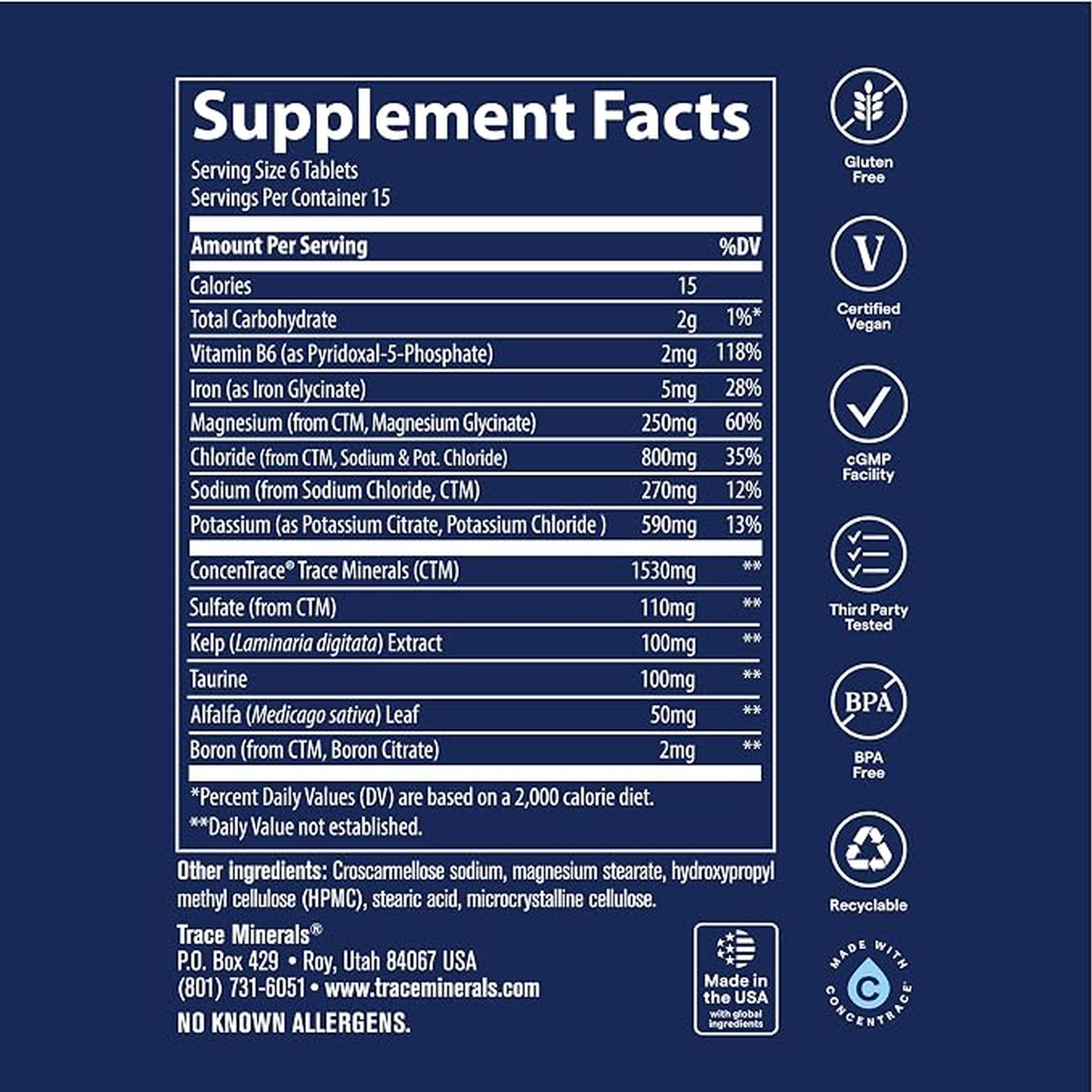 Electrolyte Stamina Tablets