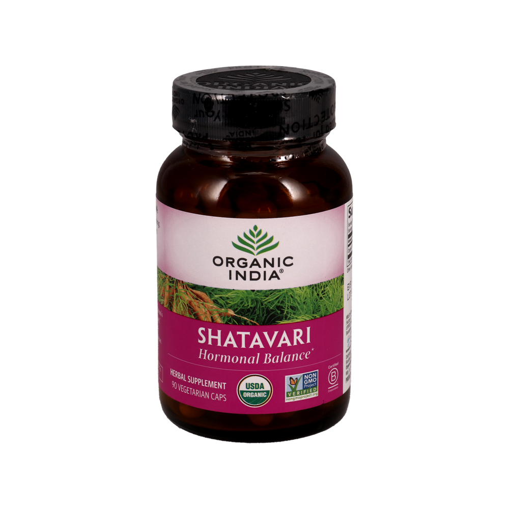 Shatavari, Hormonal Balance (90 veg caps) - Organic India