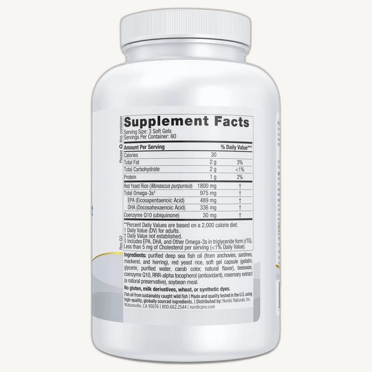 Nordic Naturals ProOmega® Cholesterol Support