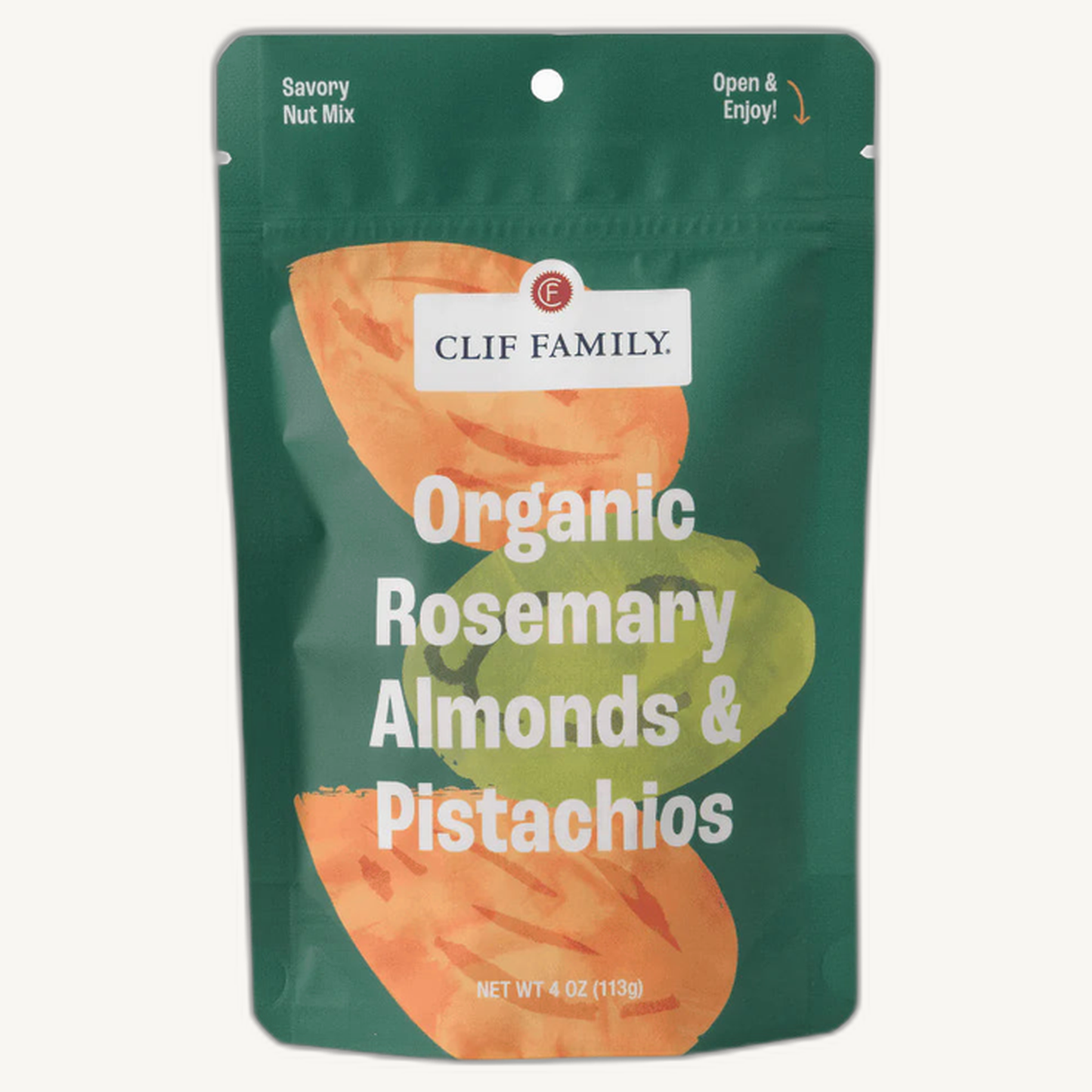 Rosemary Almonds & Pistachios, Organic (4 oz) - Clif Family Farm & Winery