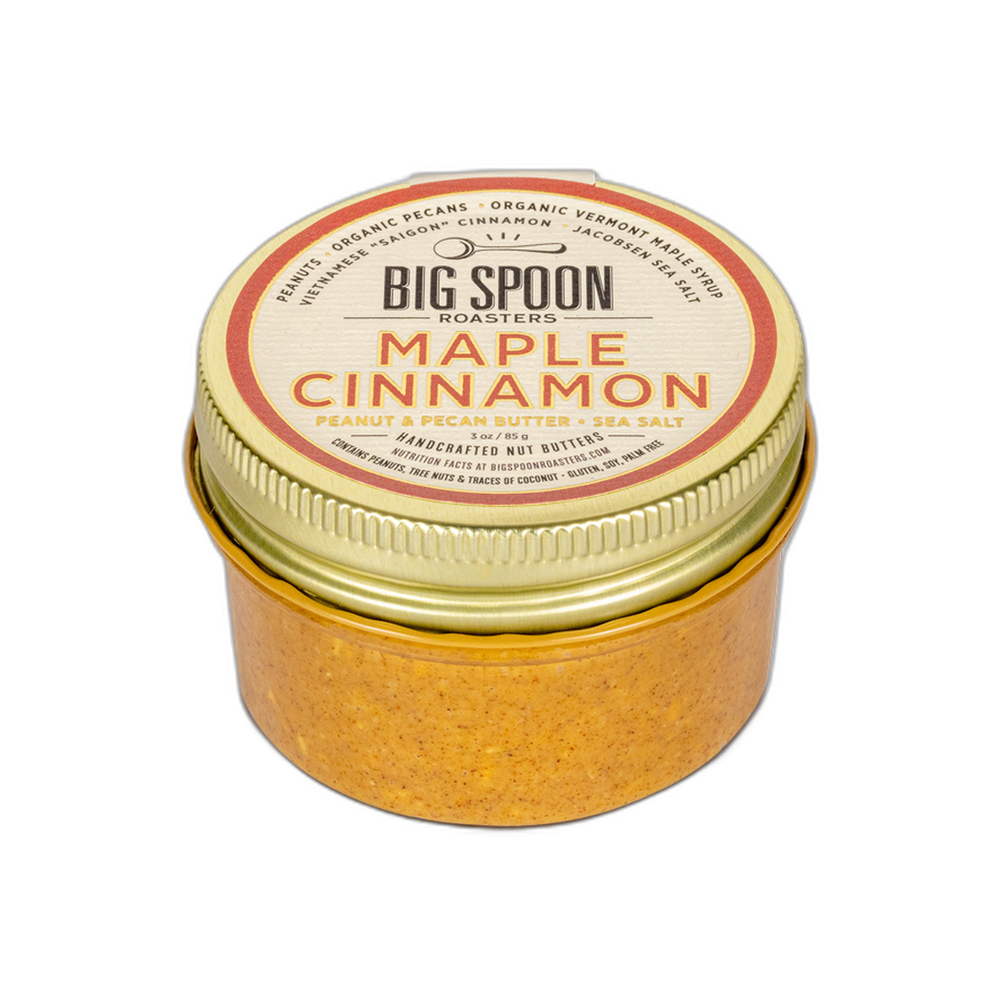 Peanut & Pecan Butter - Maple Cinnamon (3 oz)