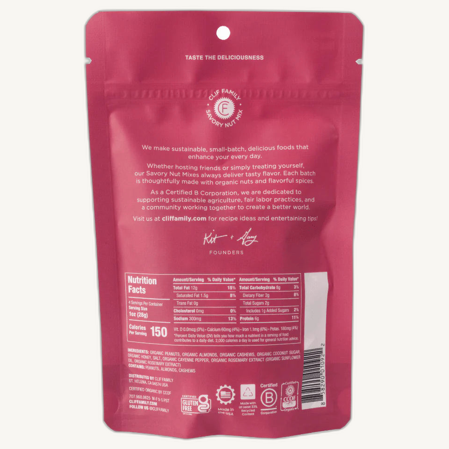 Hot Honey Mixed Nuts, Organic