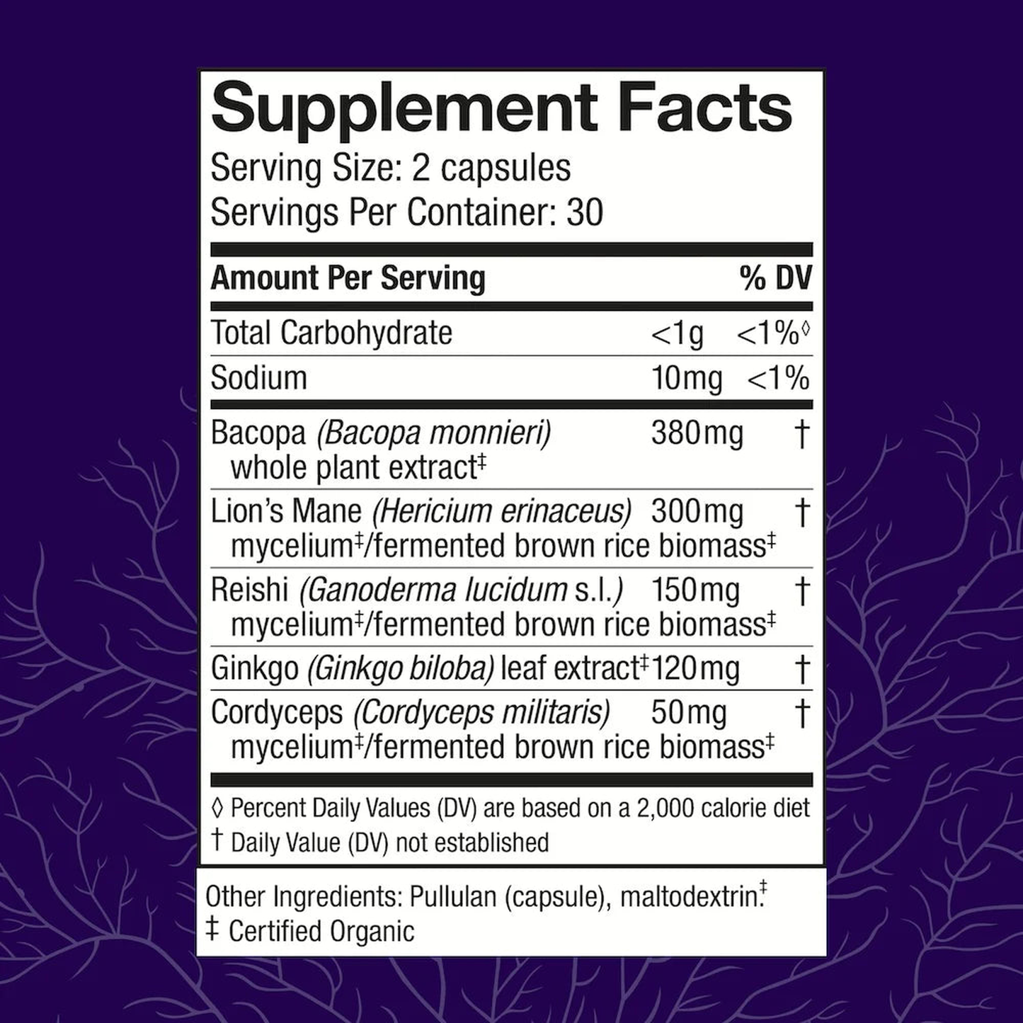 MycoBotanicals Brain Capsules