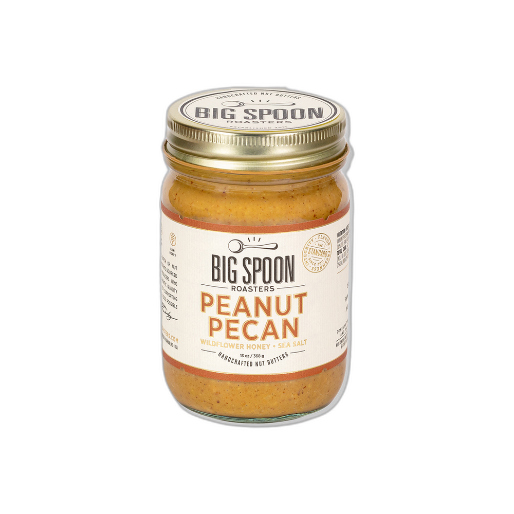 Peanut & Pecan Butter with Wildflower Honey (13 oz)