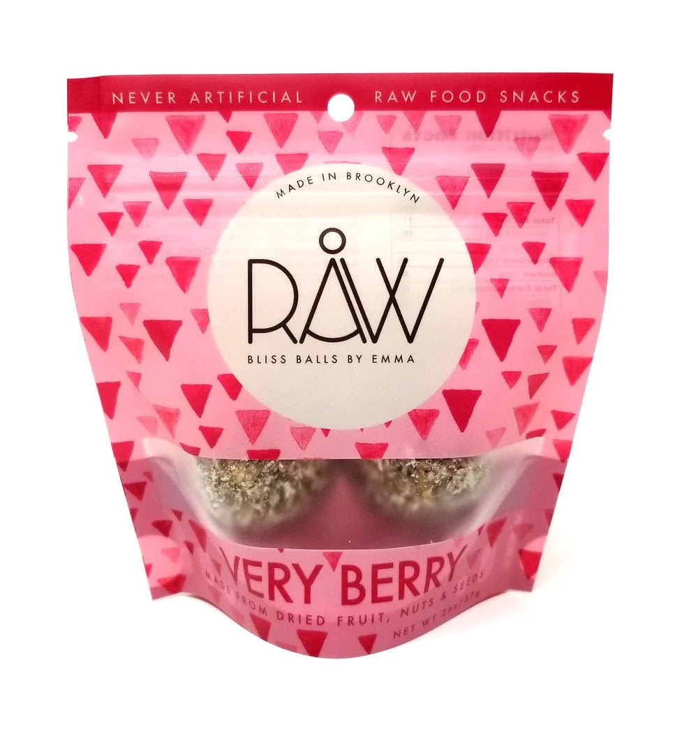 RAW Bliss Balls, Very Berry