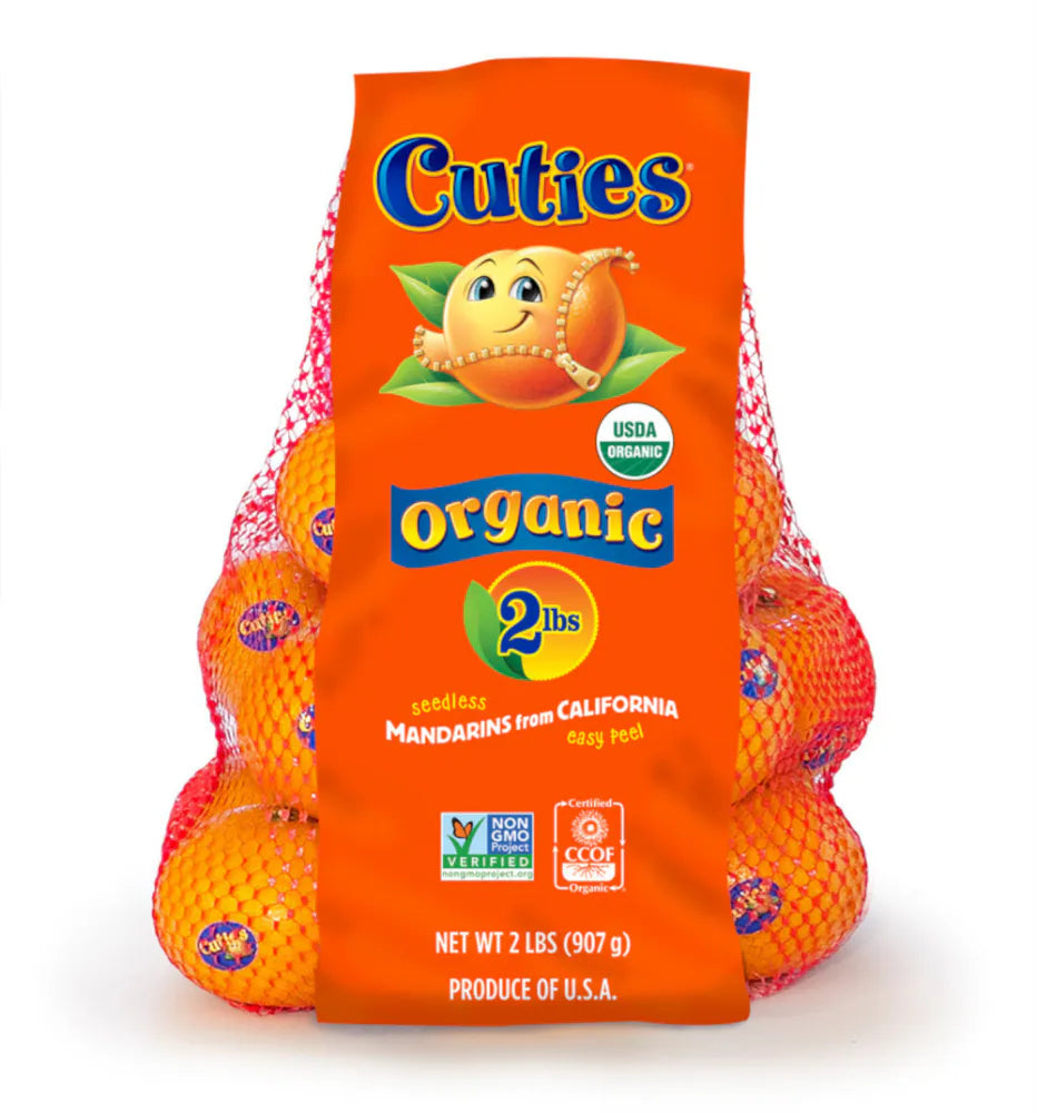 Oranges, Mandarins "Cuties" Organic ($9/ea)