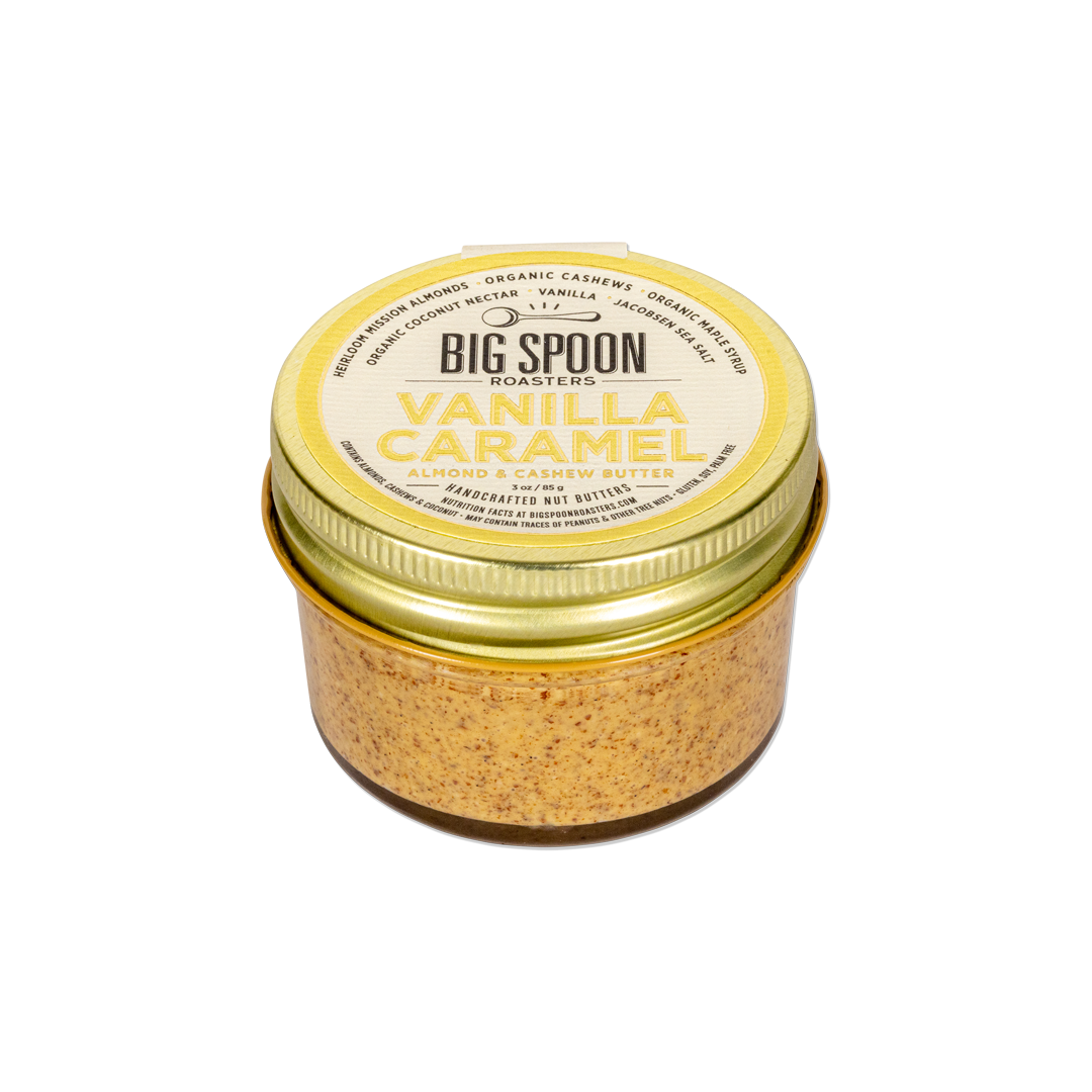 Big Spoon Roasters - Vanilla Caramel Almond & Cashew Butter: Mini 3oz Jar