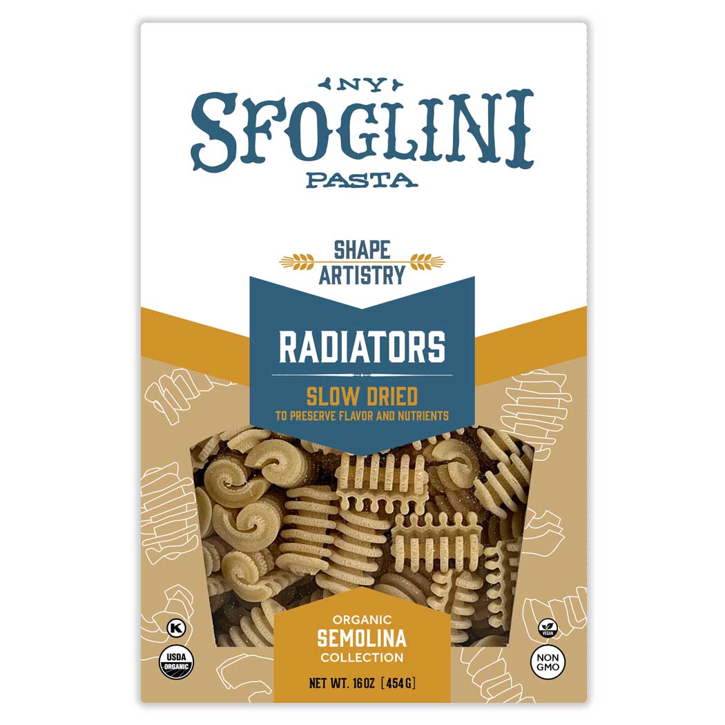 Sfoglini - Radiators, Organic Durum Semolina Pasta