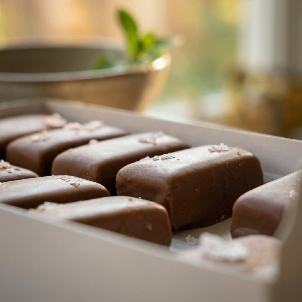 Farmhouse Chocolates - 48-Count Bite-Sized Salted Caramels - MILK
