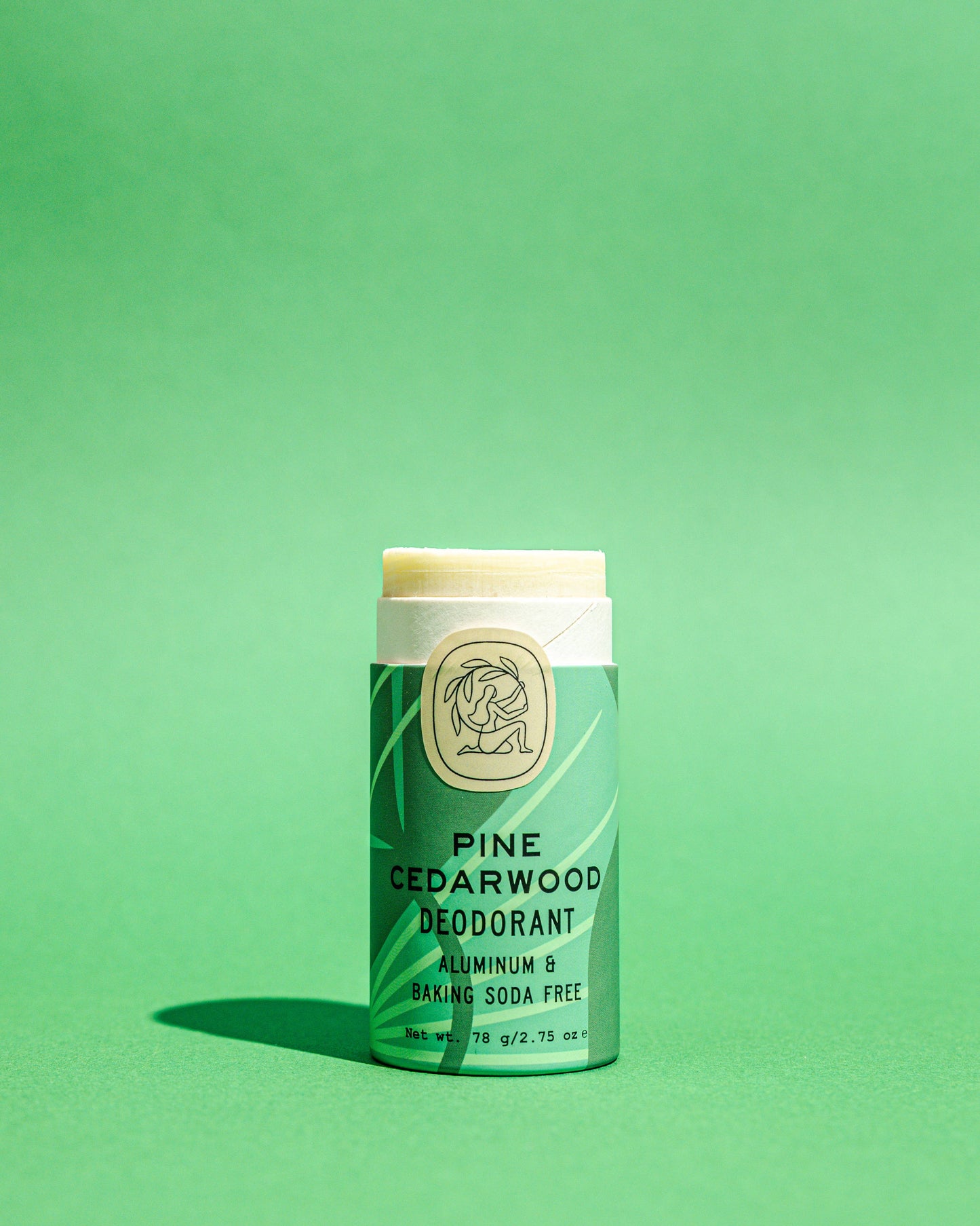 Pine Cedarwood Deodorant / 2.75 oz Biodegradable Stick 🌲