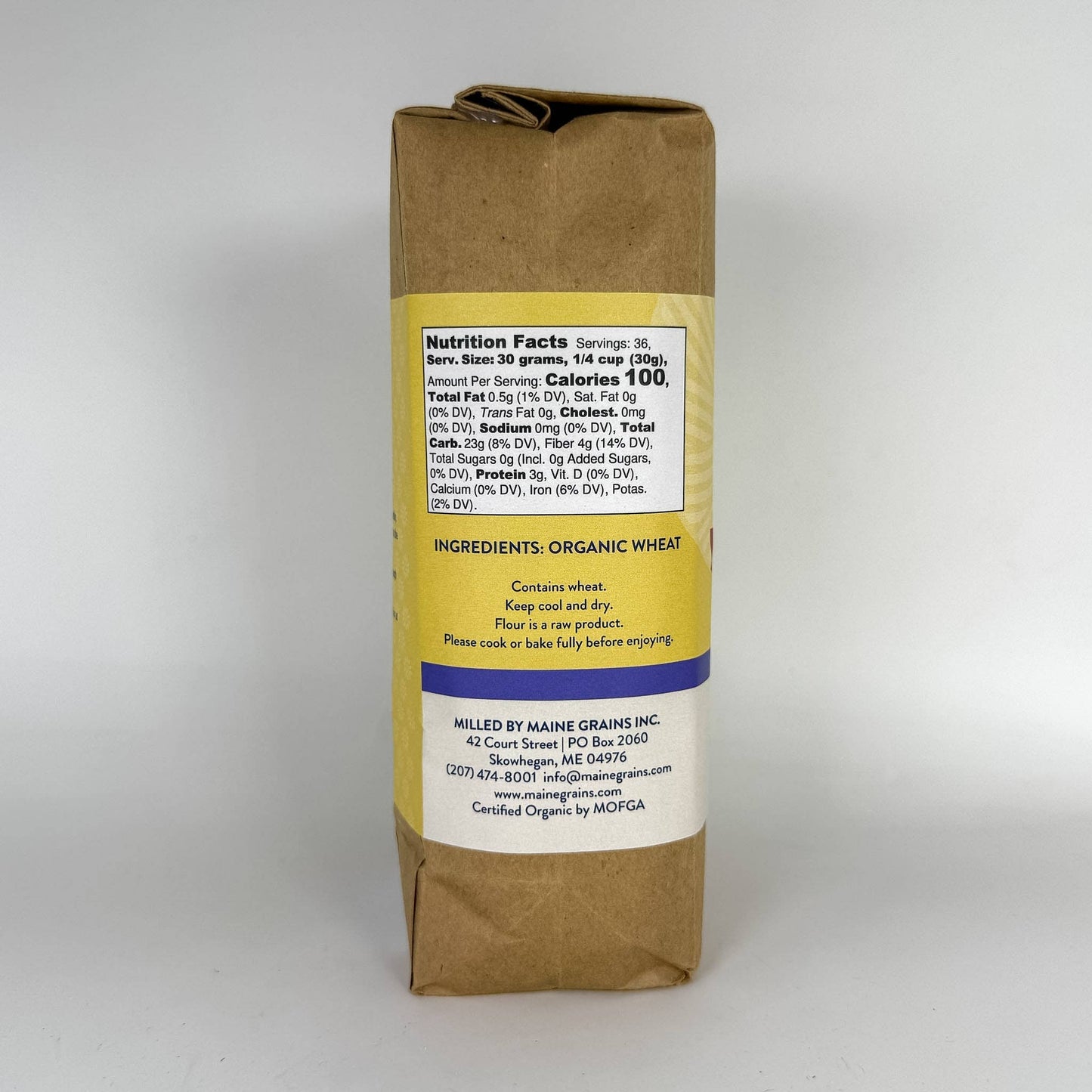 Maine Grains Organic Pastry Flour (2.4 lbs)
