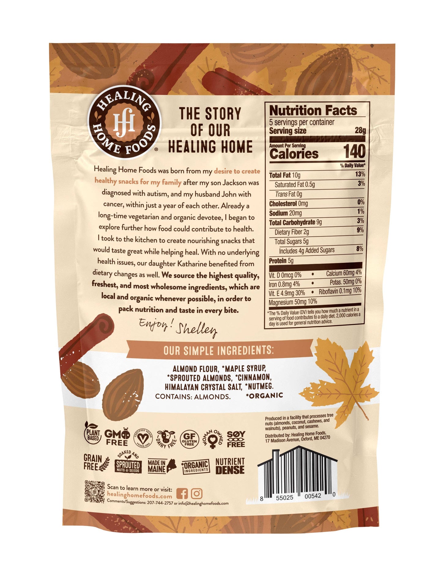 Grahams, Baked Classic (5 oz) - Healing Home Foods