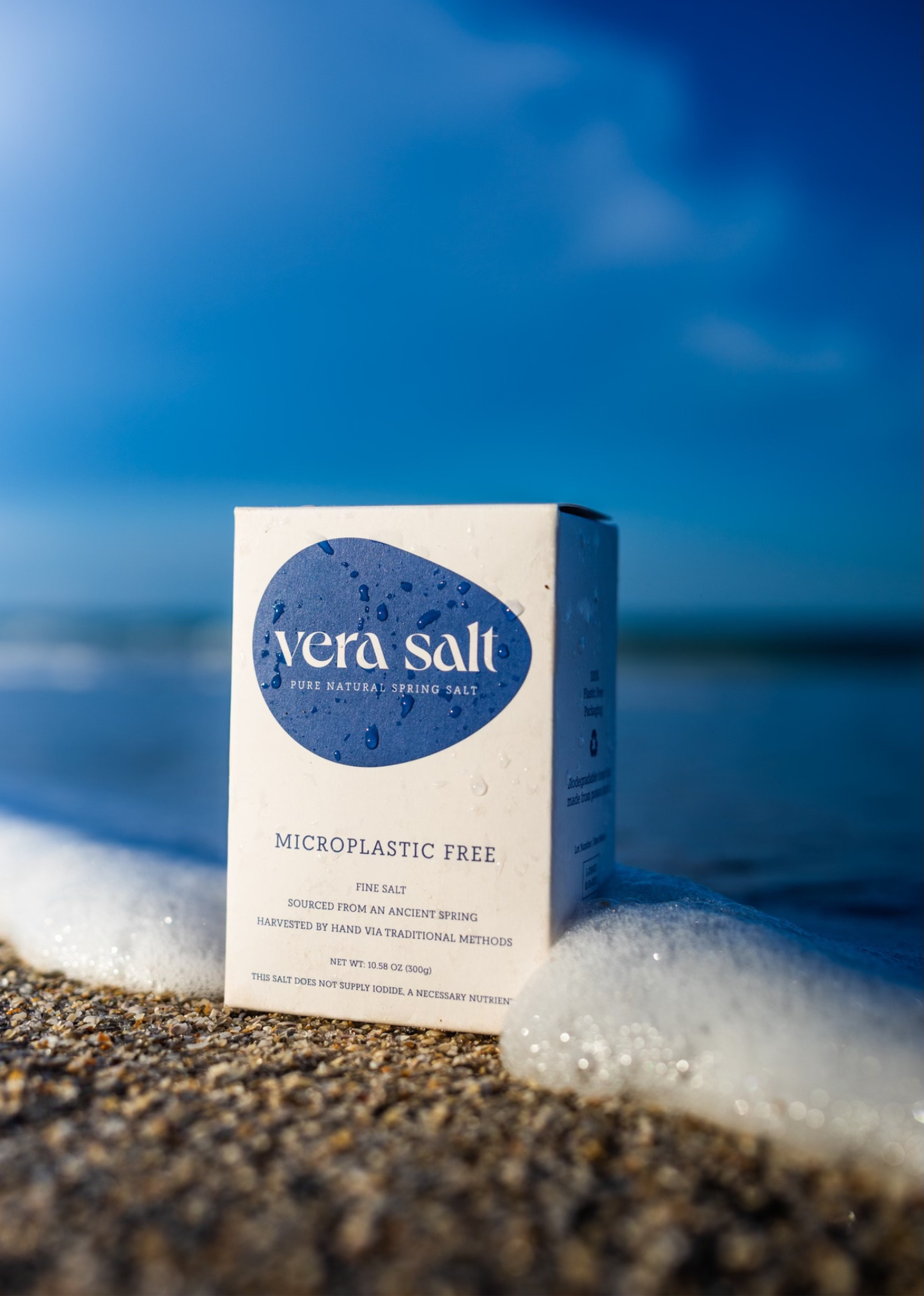 Vera Salt - Fine Spring Salt (300g) - Microplastic Free