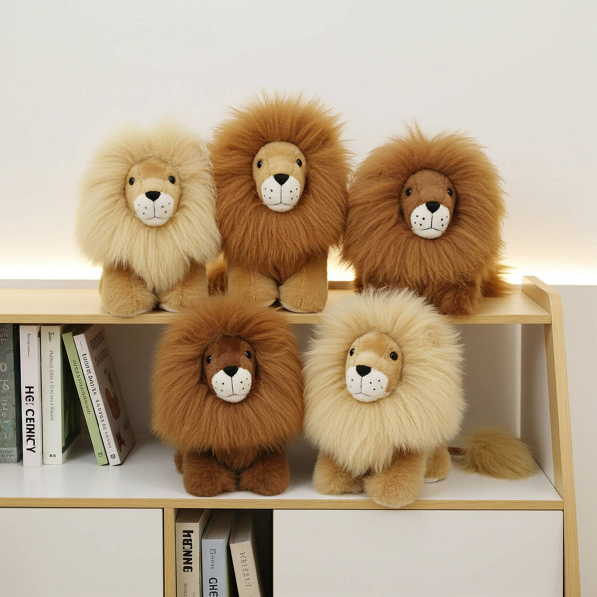 Shupaca Alpaca - Alpaca Stuffed Animal - Lion  Medium- 12"