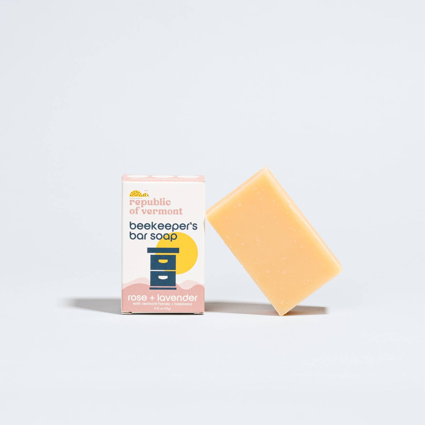 Beekeeper's Bar Soap - Rose + Lavender