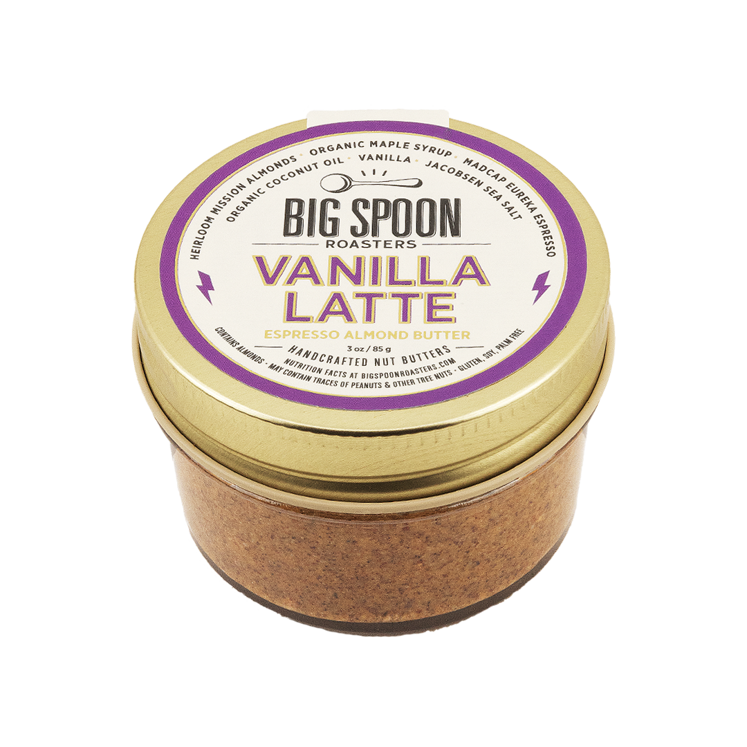 Big Spoon Roasters - Vanilla Latte Almond Butter: Mini 3oz Jar