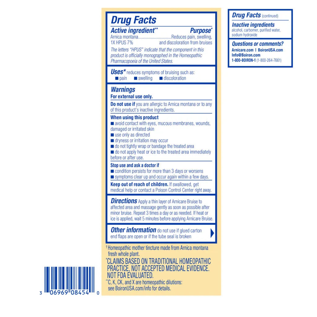 Arnicare Bruise Gel (1.5 oz)