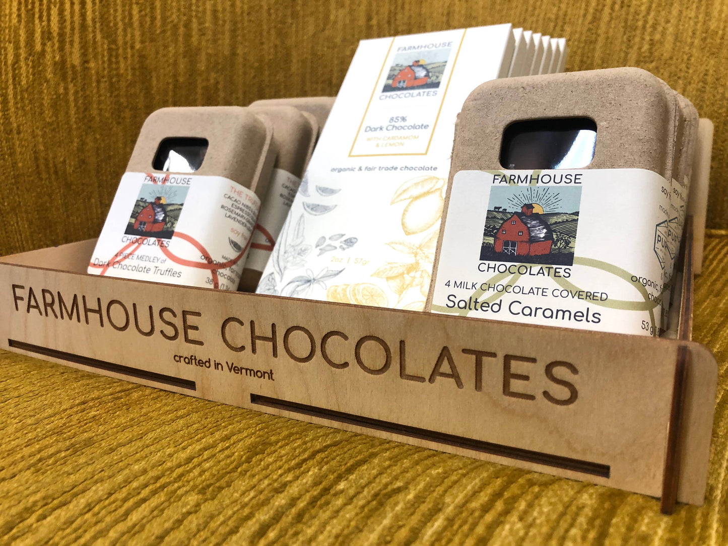 Caramels - Milk Chocolate covered, Salted ( 9 Pieces)