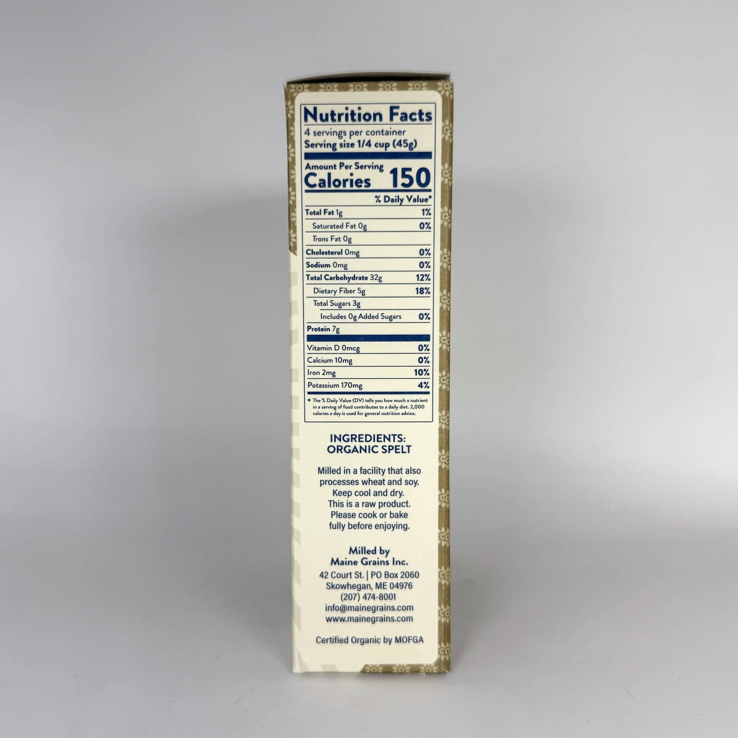 Maine Grains Organic Spelt Farro (180 g)