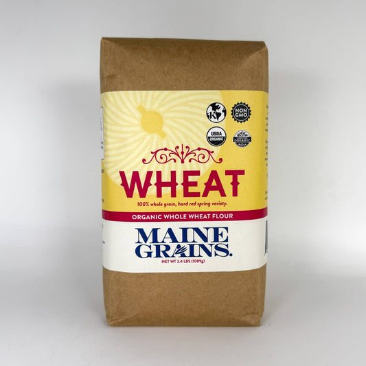 Maine Grains Organic Whole Wheat Flour (2.4 lbs)