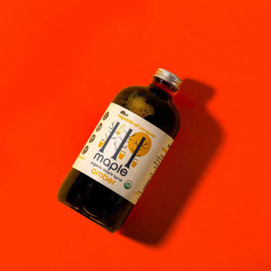 Maple Syrup, Amber Organic (16 oz) - Republic of Vermont
