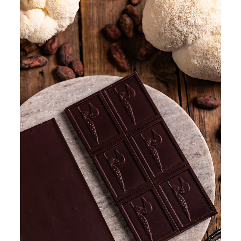 Chocolate Bar - 70% Dark, Lion's Mane (2.1 oz)