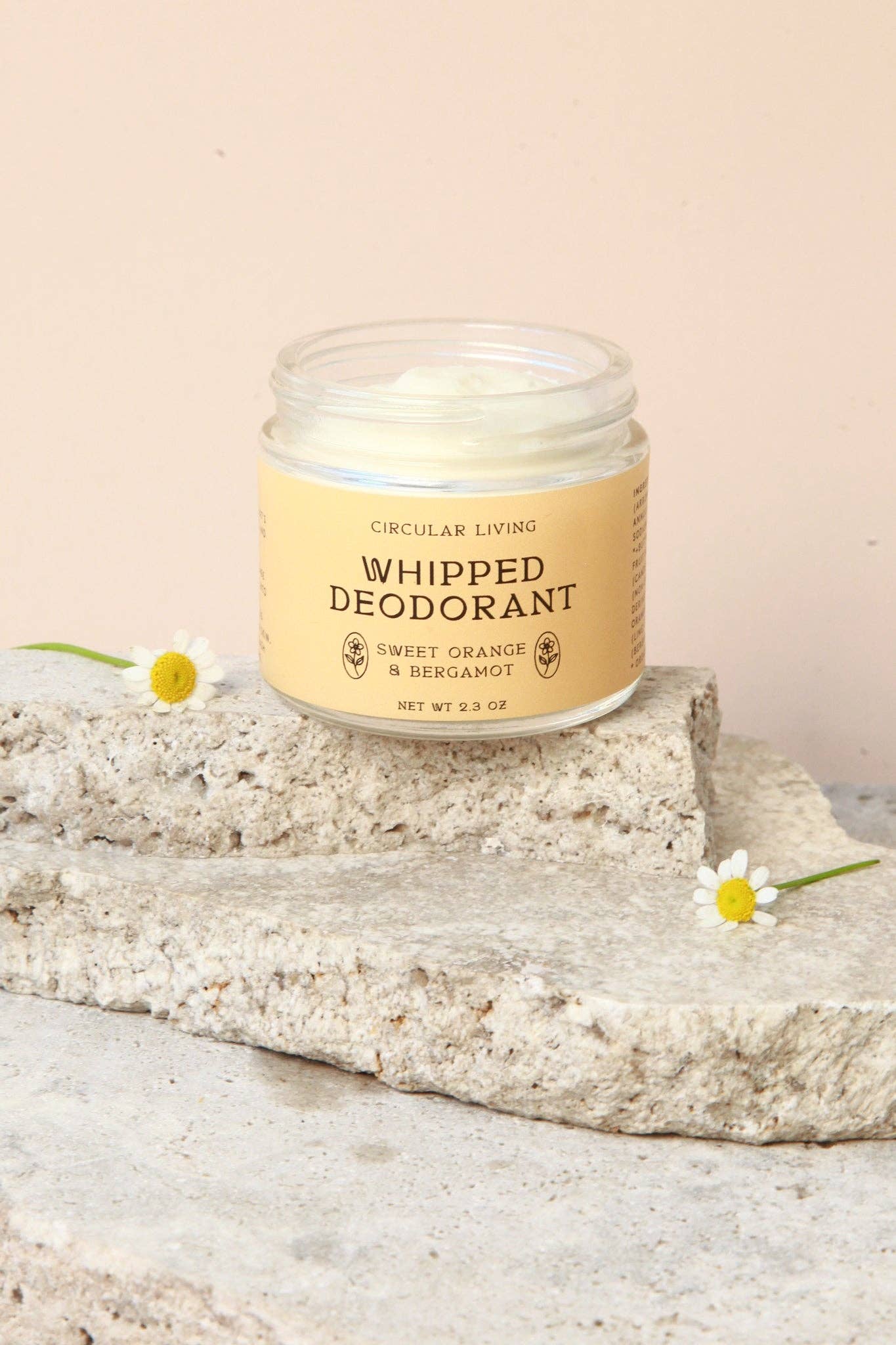 Whipped Deodorant, Sweet Orange & Bergamot