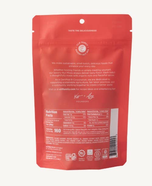 Organic Smoked Pimenton Almonds (4 oz) - Clif Family Farm & Winery