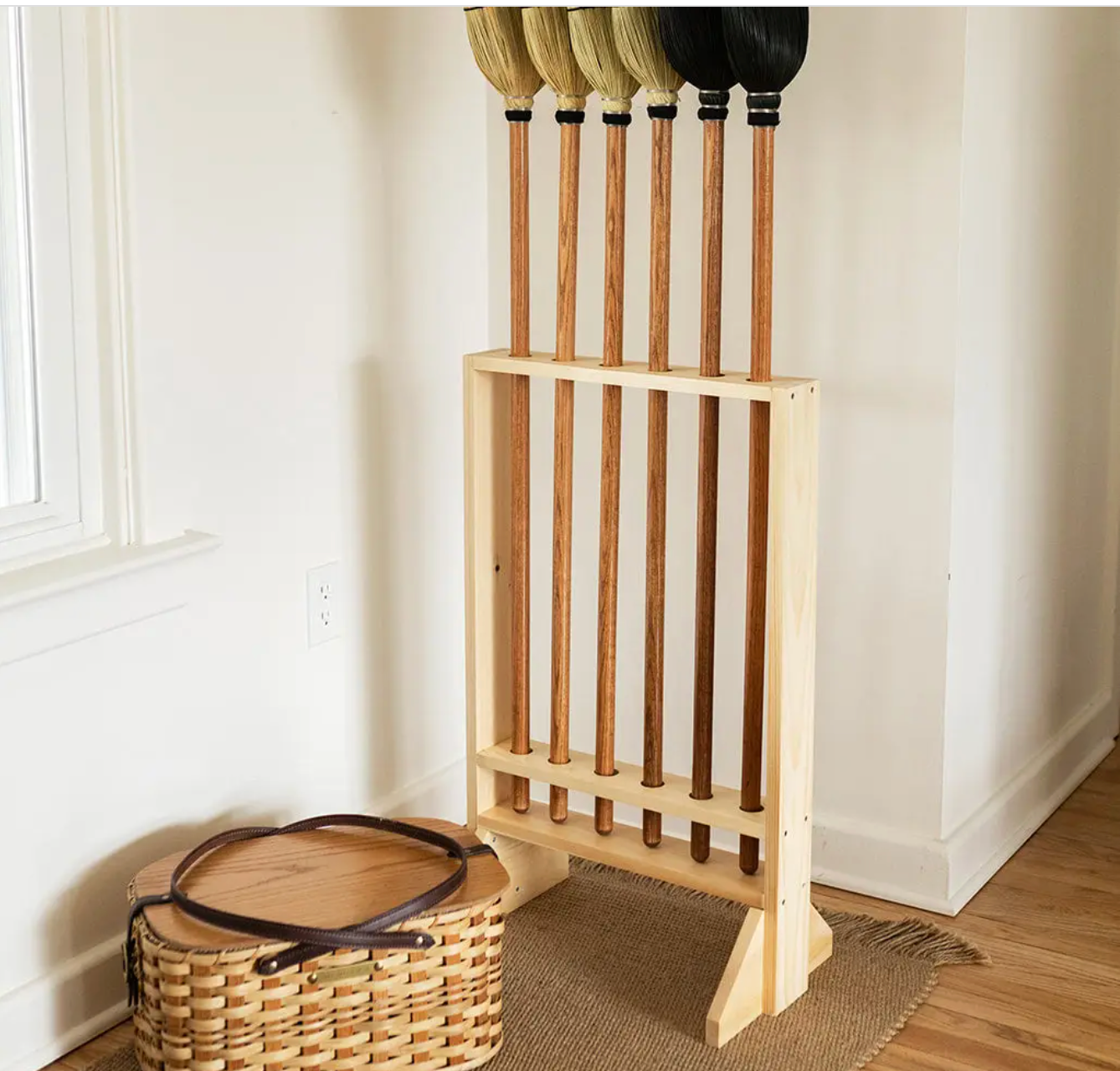 Amish Handmade Broom | Natural Straw Everyday Cleaning Tool