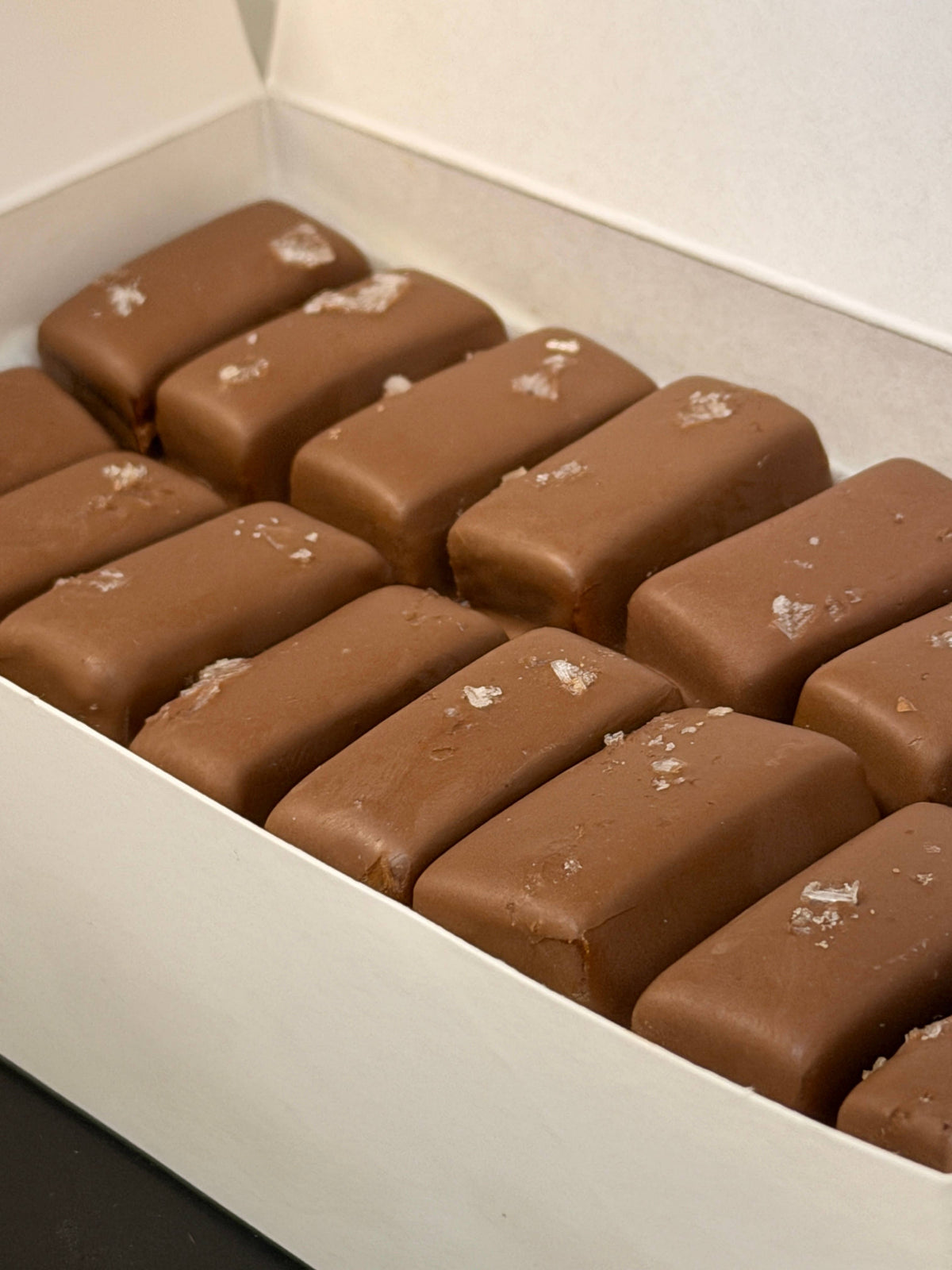 Farmhouse Chocolates - 48-Count Bite-Sized Salted Caramels - MILK