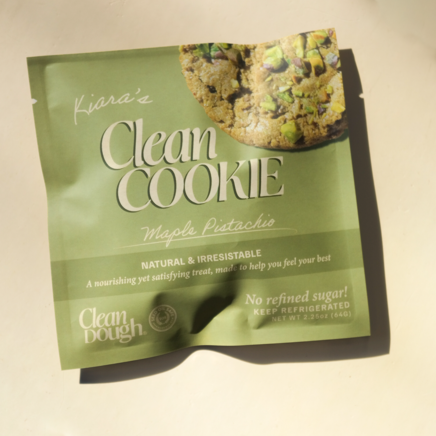 Clean Dough - Maple Pistachio Clean Cookie