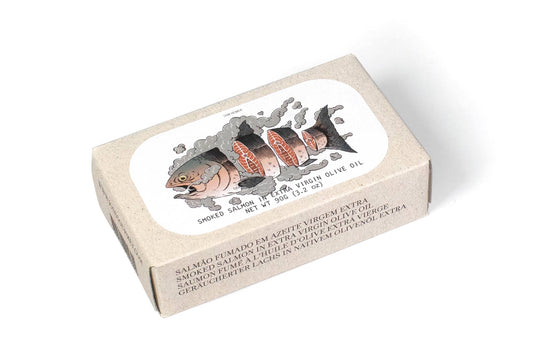 Smoked Salmon in Extra Virgin Olive Oil (3.2 oz)