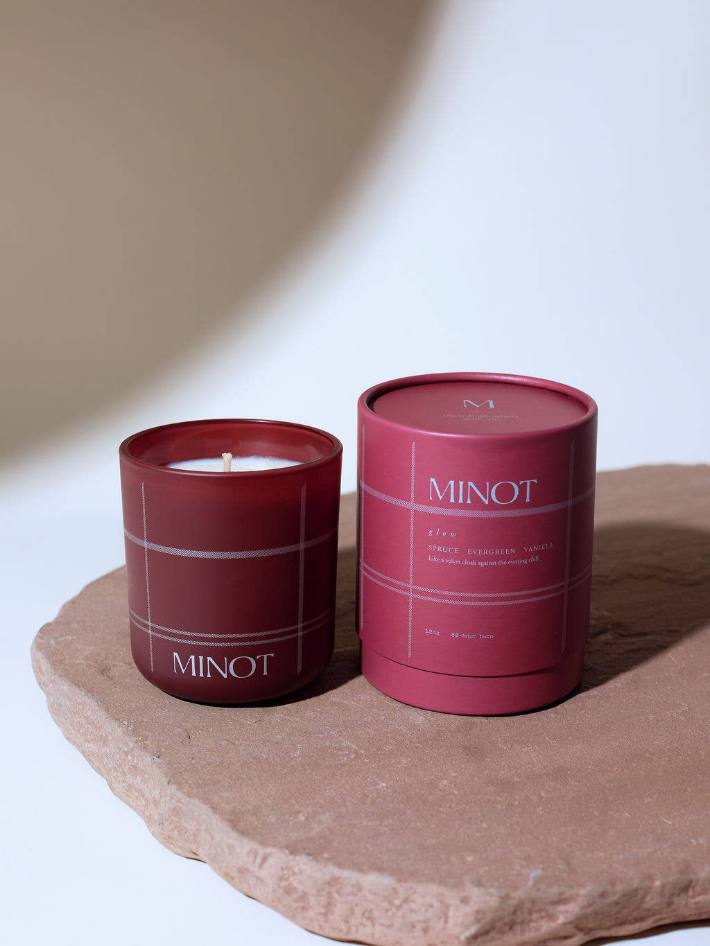 Glow - Luxury Non-toxic Soy Winter Candle, 12 oz.