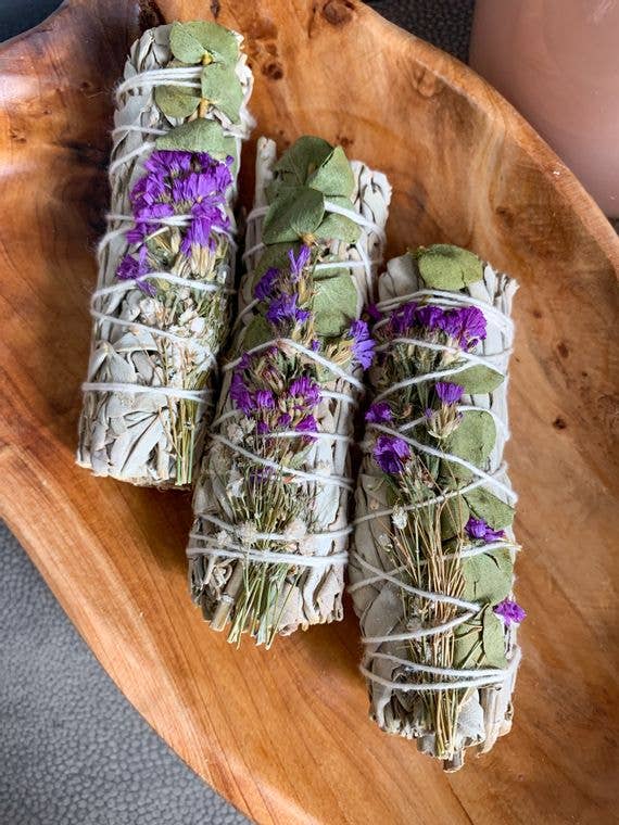 'PROTECTION' Smudge Stick [White Sage + Eucalyptus]