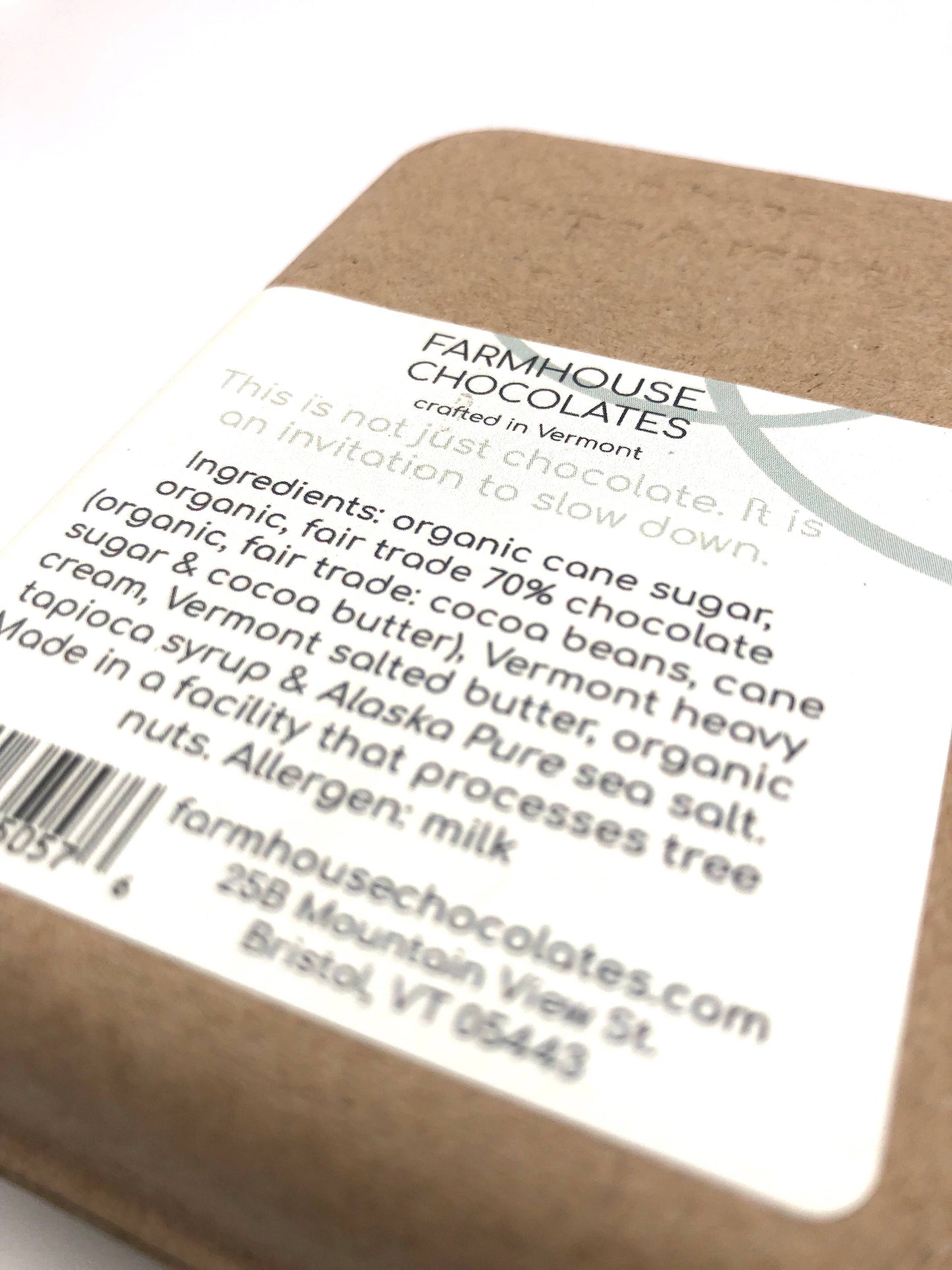 Caramels - 70% Dark Chocolate Covered, Salted (4 pieces)