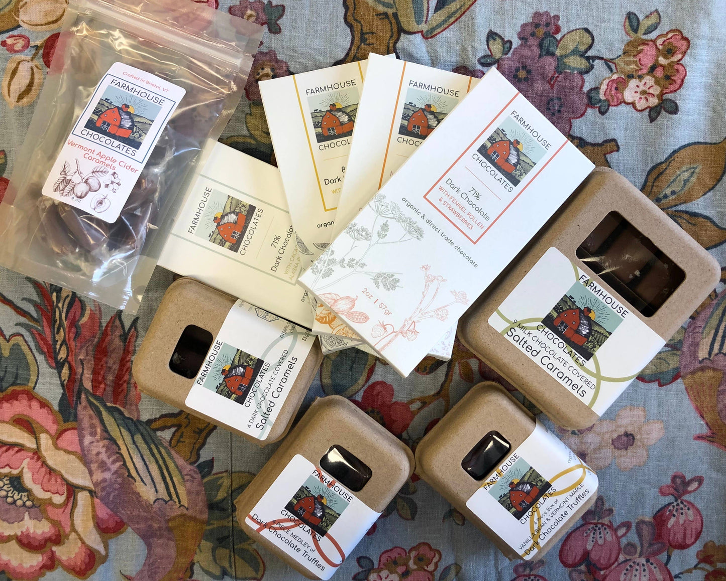 Caramels - Milk Chocolate covered, Salted ( 9 Pieces)